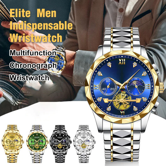 🔥Black-Friday-Mega-Angebot – 50 % Rabatt!🔥Luxury Design Dodecagon Quartz Watch New Multifunctional Men's Wristwatch