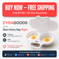 🥚Microwave Egg Poacher with Lid & Handle
