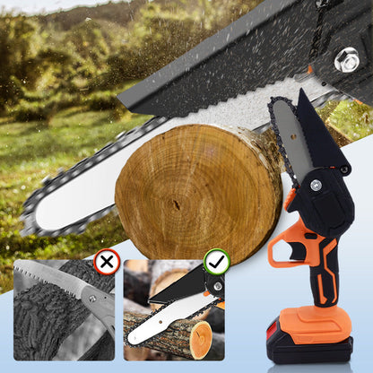 Powerful Mini 6-inch Cordless Electric Chain Saw