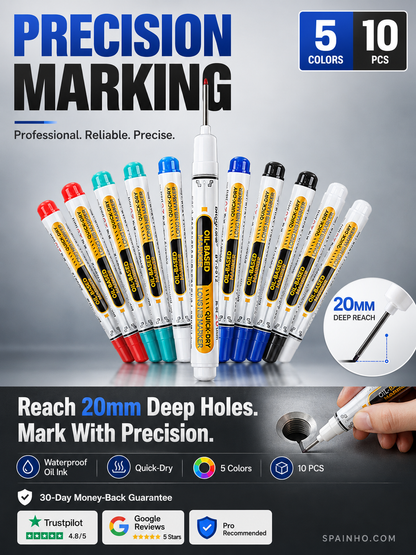 Precision Tip Quick-Dry Oil-Based Marker Pen