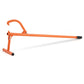 🔥VEVOR 46.5in Carbon Steel Log Lifter - Heavy-Duty Durable Construction Outdoor Forestry Tool, 48in Long Handles for Reach, Adjustable Iron Hook, Rubber Grip, Roller, Fits 15in Dia Logs, Reduces Back Strain, Assembly Required, Extends Lifespan