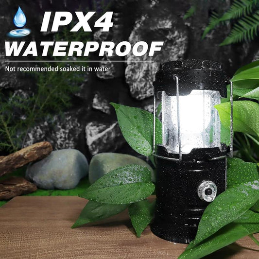 💥 HALF PRICE — TODAY ONLY! ⛺️ Solar Rechargeable Camping Lantern – Collapsible LED, IPX4 Waterproof 💡 Magnetic Base & Foldable Hook 🏔️ Ideal for Camping, Hiking & Emergency Outages 🔋
