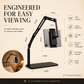 📢📢49% OFF !! ⏰ Hidden tablet stand – fits gaps, 4 joints, 360° rotation, hands-free!