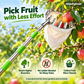 📢📢50% OFF !! ⏰Fruit Picker Head Basket – Durable Design, Easy Attach & Perfect for Reaching High Branches Without a Ladder 🌳