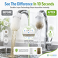 Anti-Splash Kitchen Faucet Filter for Sediment & Rust Removal