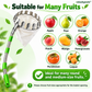 📢📢50% OFF !! ⏰Fruit Picker Head Basket – Durable Design, Easy Attach & Perfect for Reaching High Branches Without a Ladder 🌳