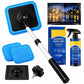 Dual Magnetic Car Window Cleaner | Streak-Free Cleaning Kit for Car Glass