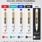 Precision Tip Quick-Dry Oil-Based Marker Pen