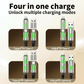 🔥4-in-1 USB Charging Cable fast charging MAX 60W