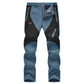🏆LAST DAY SALE 50% OFF!!🔥Men's Waterproof Winter Trousers with Fleece Lining Cargo Pants