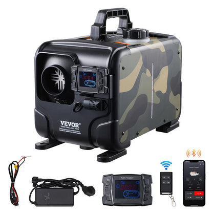 🔥 60% OFF! 🚐 8kW Diesel Heater – 12V/24V, Bluetooth control & CO alarm ✨