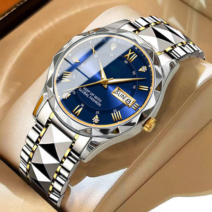 🎁2025-Christmas Hot Sale🎁 Waterproof Top Brand Luxury Man Wristwatch With Luminous