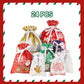 Premium Christmas Drawstring Gift Bag