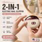 🎉 2026 Sale — Over 113,000 Sold! ✂️ 2-in-1 Smart Electric Nail Clipper & Polisher – Anti-Pinch Safety & LED Light 💅