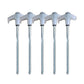 8" Screw in Tent Stakes - Ground Anchors Screw in