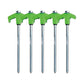 8" Screw in Tent Stakes - Ground Anchors Screw in