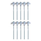 8" Screw in Tent Stakes - Ground Anchors Screw in