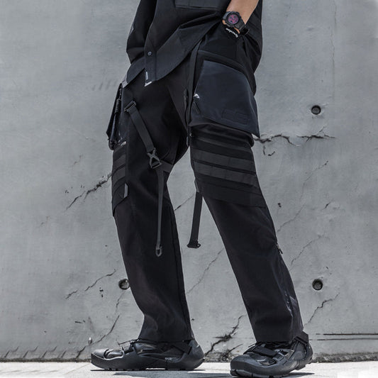 CRNXXOFFICIAL24Fashionable multi-pocket cargo pants