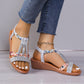 🔥Last Day Sale 50% OFF🔥Women's New Summer Rhinestone Open Toe Sandals