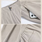 High-waisted Flesh-concealing Thin Icy Narrow Straight-leg Pants