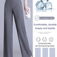 High-waisted Flesh-concealing Thin Icy Narrow Straight-leg Pants