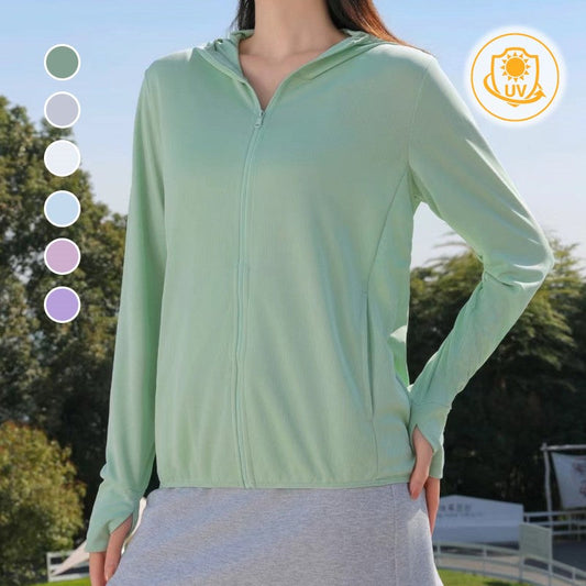 Women's Summer Ice Silk Sun Protection Clothes