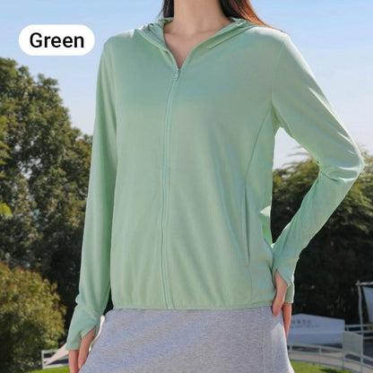 Women's Summer Ice Silk Sun Protection Clothes