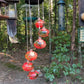 Hummingbird Wind Chime Feeder