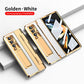 Samsung Z Fold 3 4 folding screen plain leather electroplated all-inclusive mobile phone case