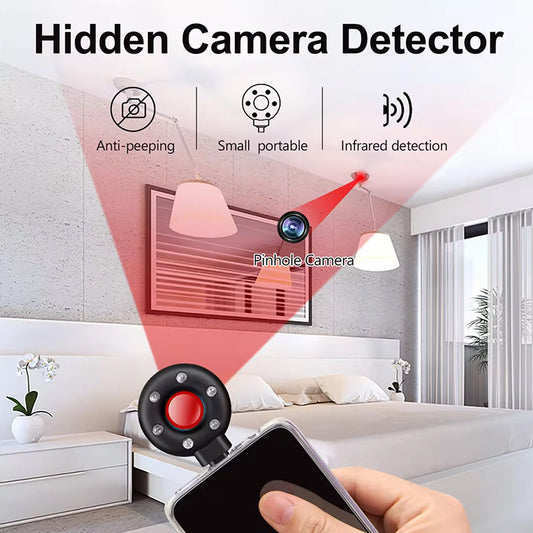 Multipurpose Compact Hidden Camera Detector