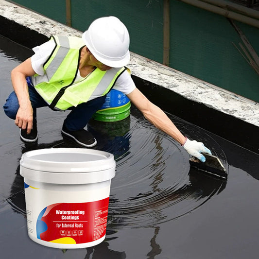 Waterproofing coatings for external roof