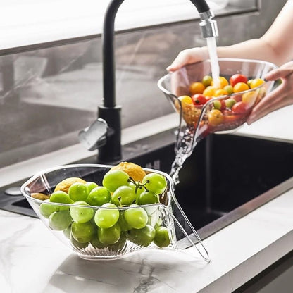 🥗 Multi-Function Drain Basket | Rinse & Strain