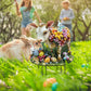 Retro Easter Bunny Garden Stake for Decoration