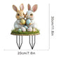 Retro Easter Bunny Garden Stake for Decoration