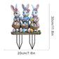 Retro Easter Bunny Garden Stake for Decoration
