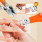 💥 Wide Jaw Opening Anti-Splash Slanted Nail Clipper