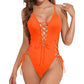 Women's Sexy V-Neck One Piece Swimsuit