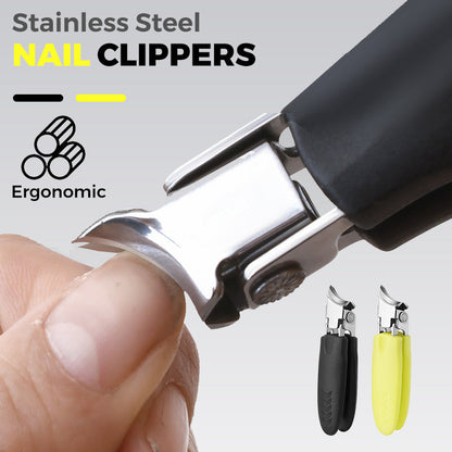 Stainless Steel Ergonomic Nail Clippers