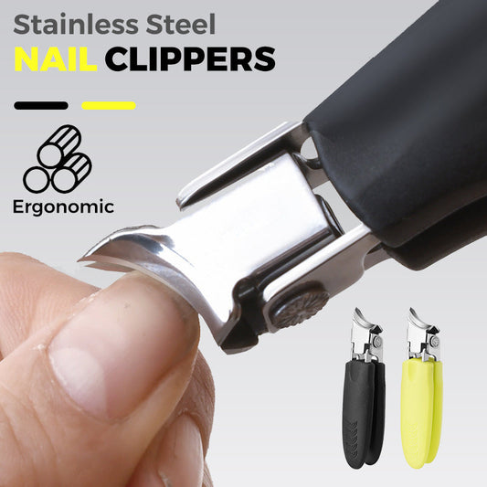 Stainless Steel Ergonomic Nail Clippers