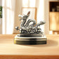 2-in-1 Vintage Metal Ashtray & Lighter