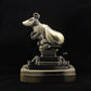2-in-1 Vintage Metal Ashtray & Lighter