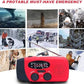 🔥2026 Hot Sale: 60% Off for Limited Time!🔥 Multifunctional Portable Solar Emergency Radio