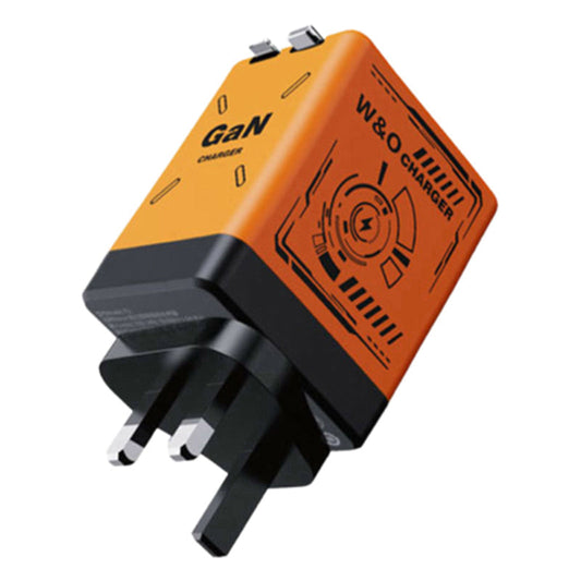 Retractable Wall Charger with Dual Cables