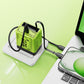 USB-C fast charging station with retractable cable – universally applicabl