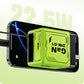 USB-C fast charging station with retractable cable – universally applicabl