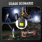 Rechargeable Lighter with COB Light & Keychain