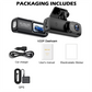 🏆🏆2025 flagship model 4K 📸dual-camera + GPS positioning dashcam