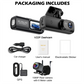 🏆🏆2025 flagship model 4K 📸dual-camera + GPS positioning dashcam