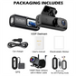 🏆🏆2025 flagship model 4K 📸dual-camera + GPS positioning dashcam