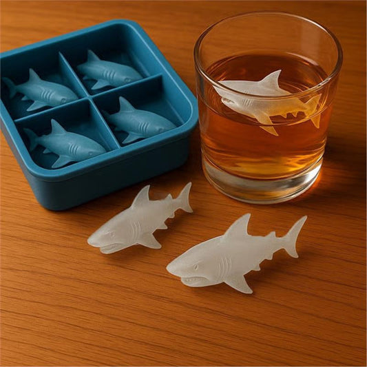 Creative Shark Silicone Ice Mold 